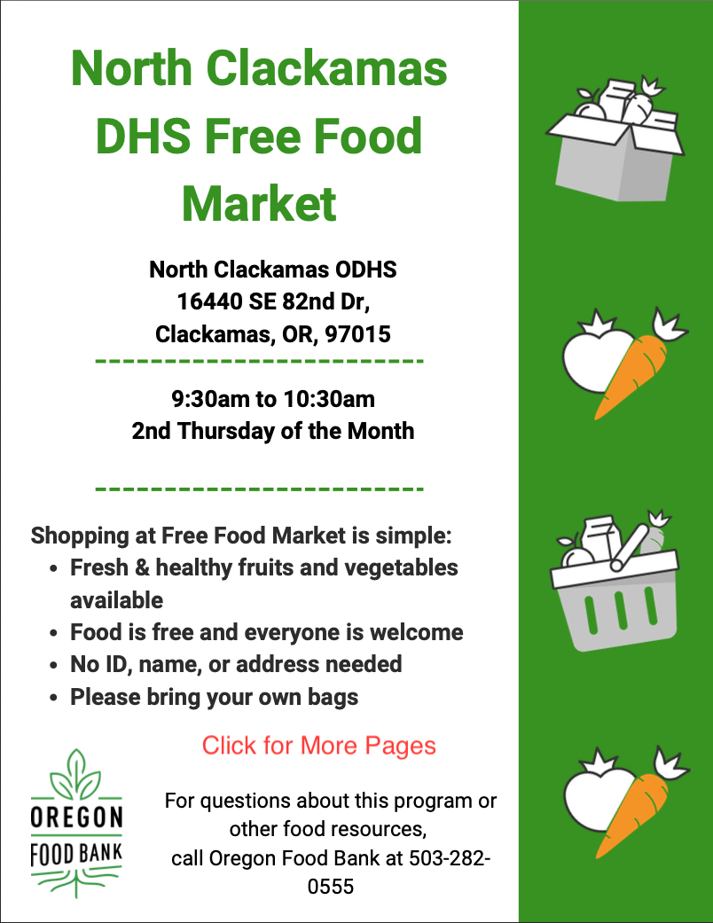 North Clackamas Free Food Market